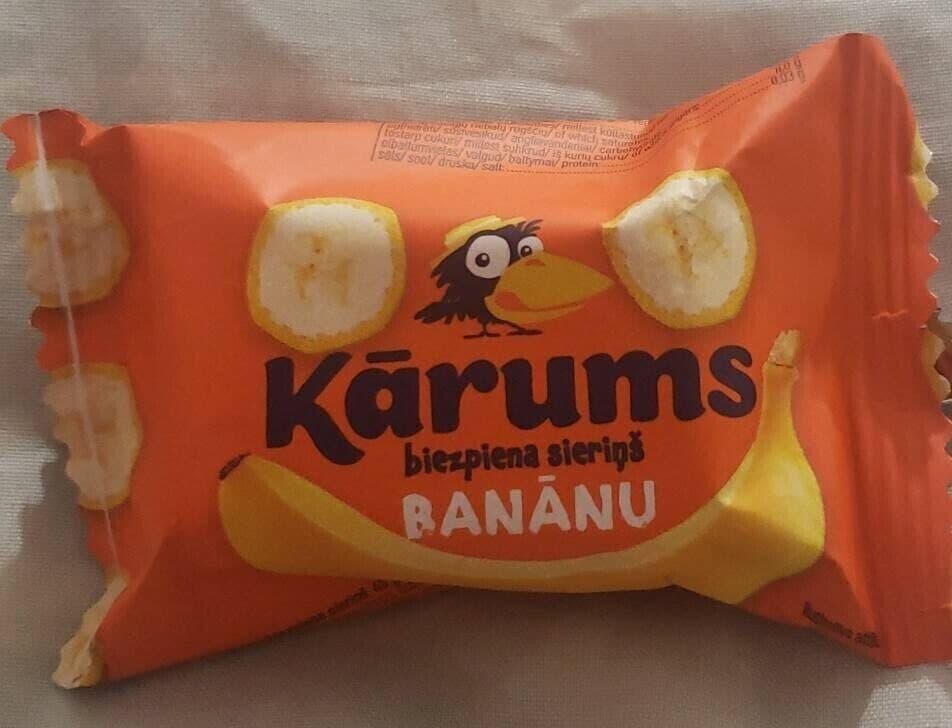 Rīgas Piena Kombināts Banānu packshot