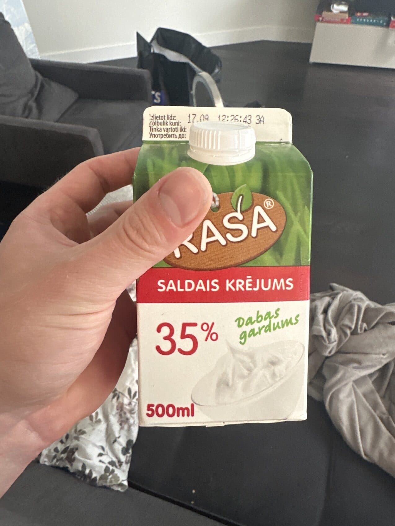 Rasa Saldais Krējums packshot