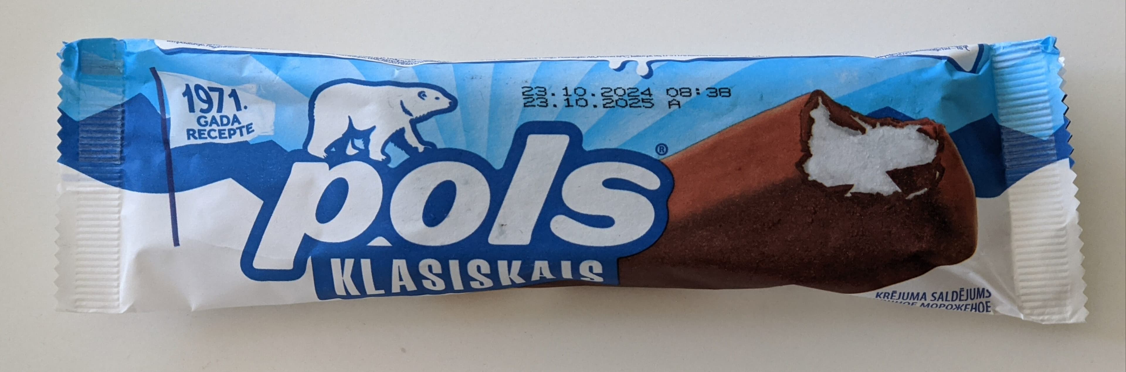 Rīgas Piena Kombināts Pols Klasiskais packshot