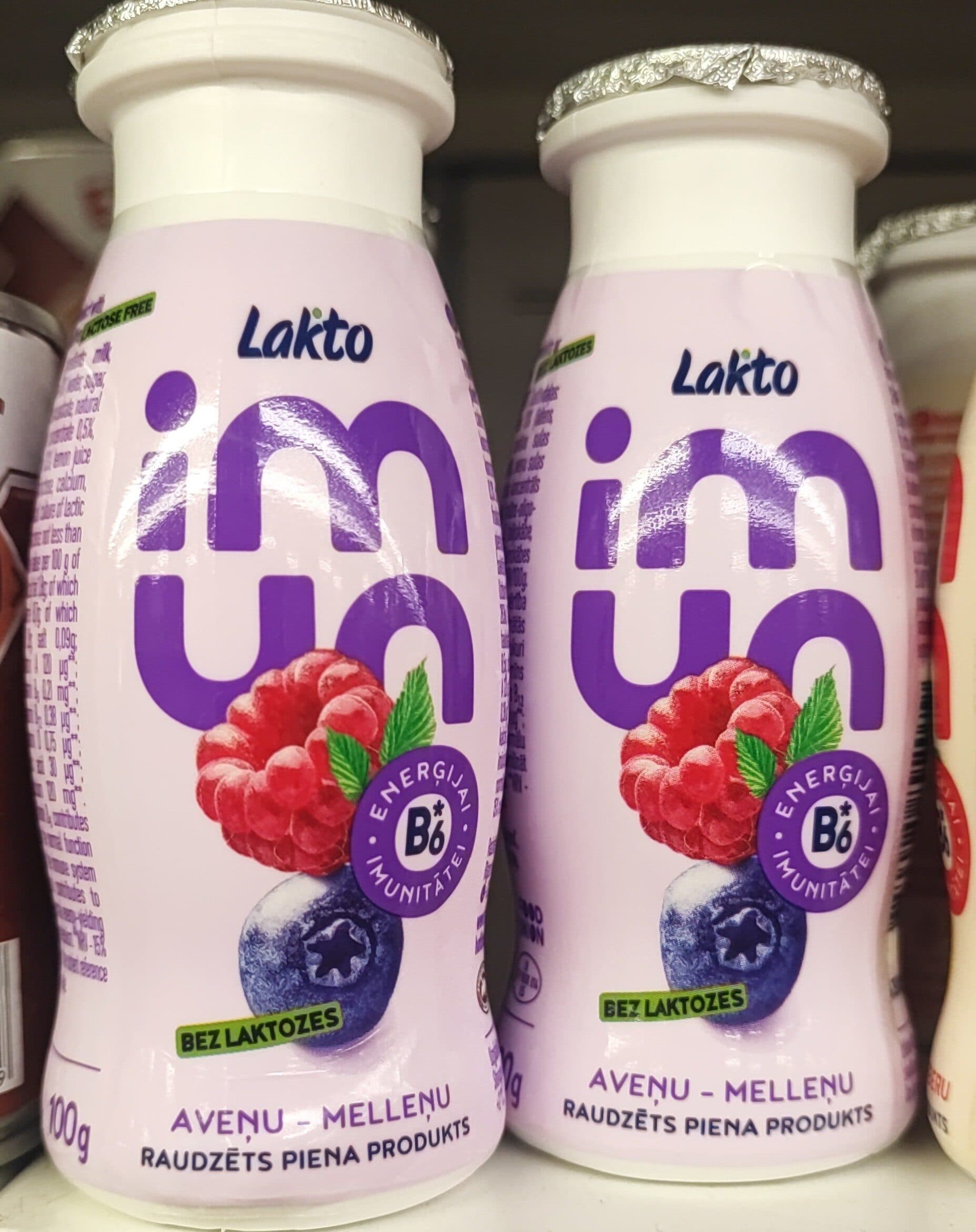 Lakto lakto aveņu melleņu packshot