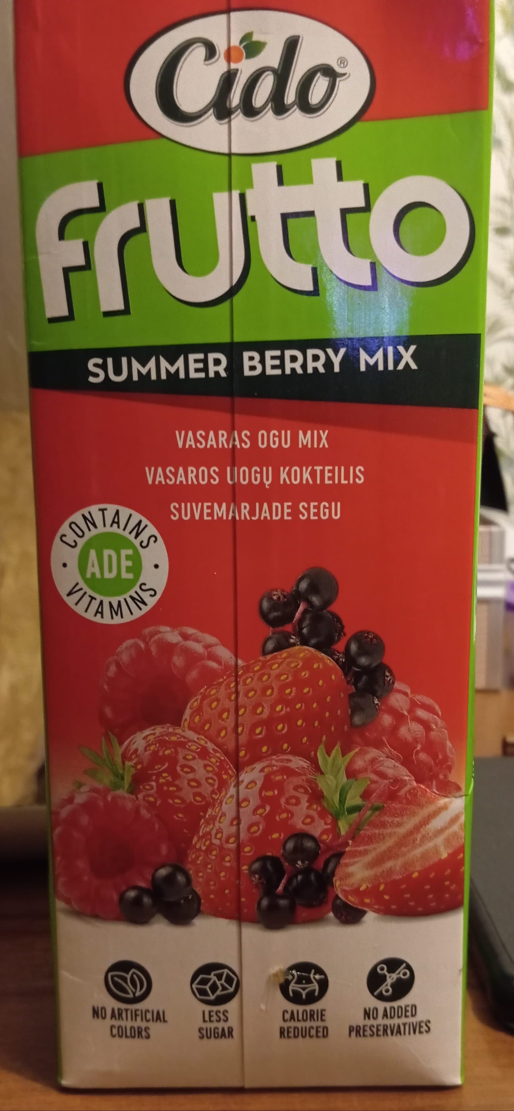 Cido Frutto(Summer Berry Mix) packshot