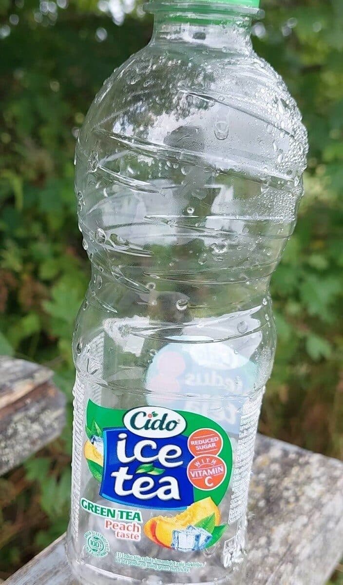 Cido Ice tea Green tea - peach taste Ledus tēja - Zaļā tēja packshot