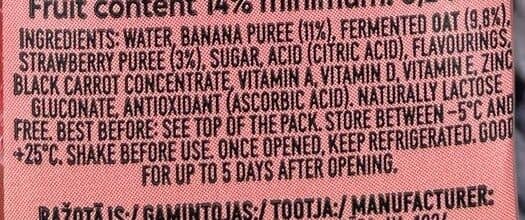 Cido Kids Juice & oat strawberry banana packshot