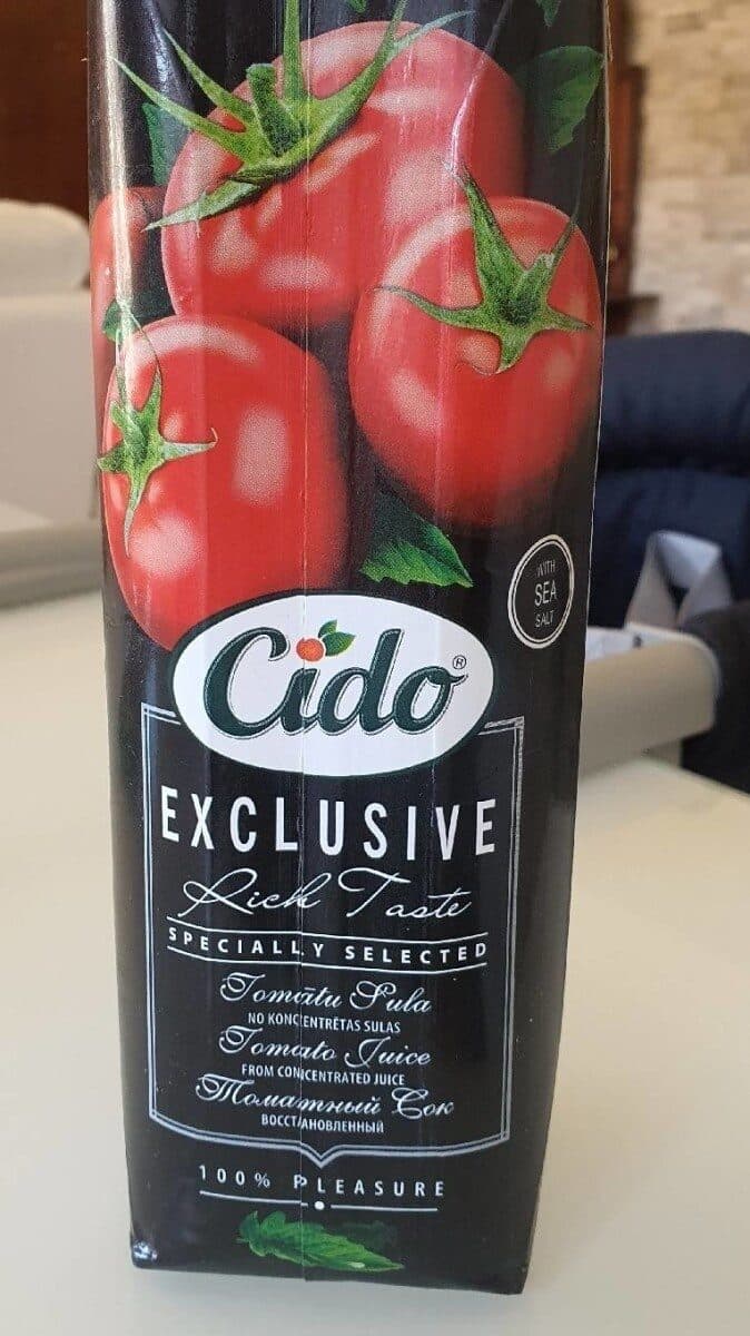 Succo di pomodoro packshot