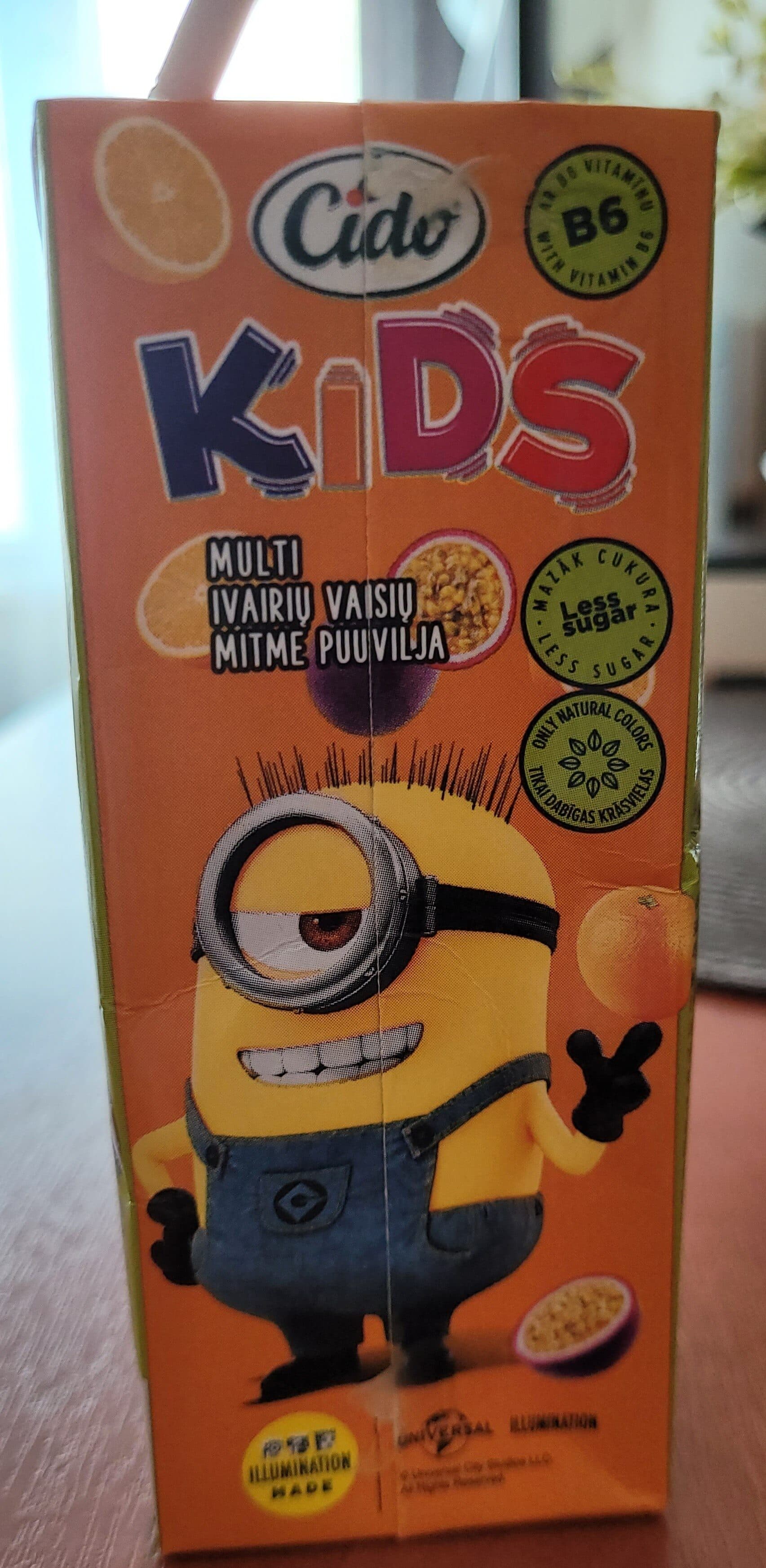 Cido Multi fruit juice packshot
