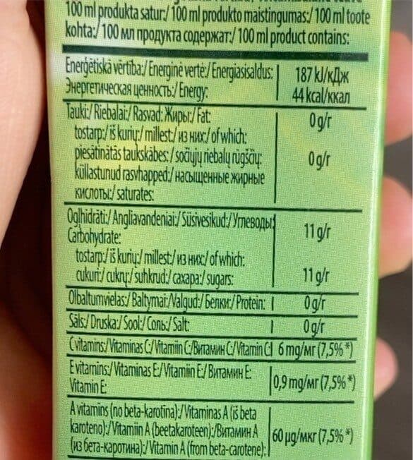 Open Food Facts Multivitamine juice packshot