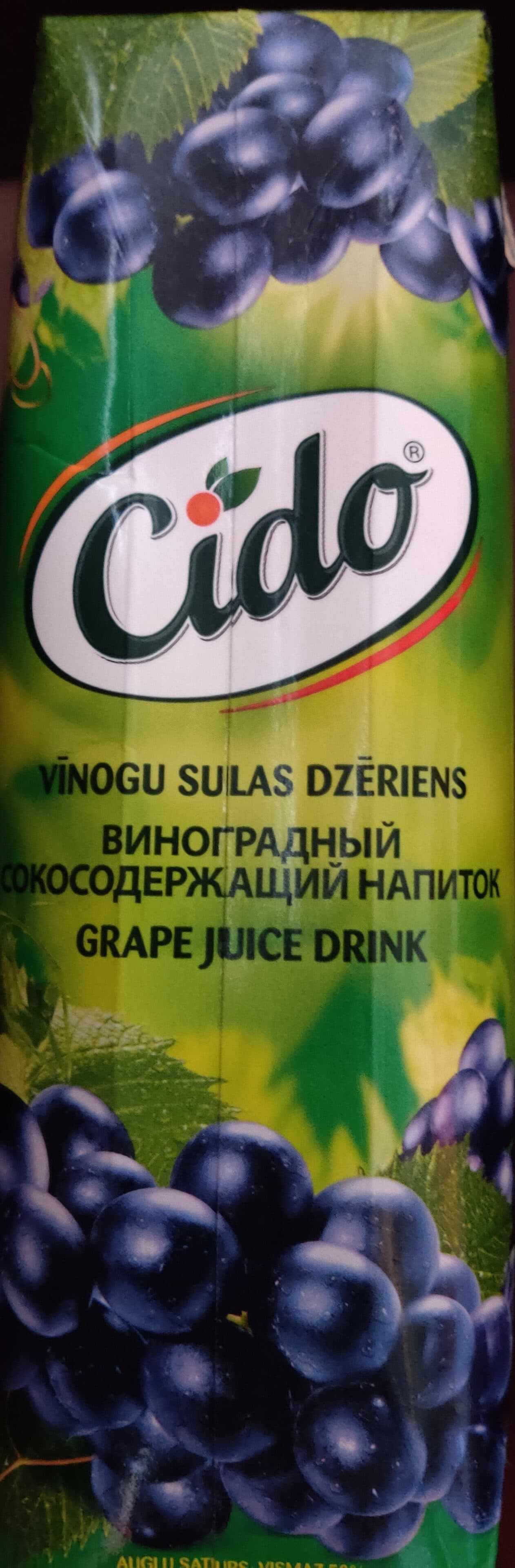 Cido Grape Juice packshot