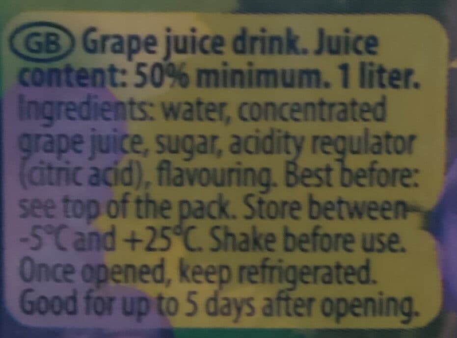 Cido Grape Juice packshot
