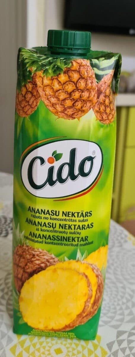 cido Cido pineapple nectar packshot