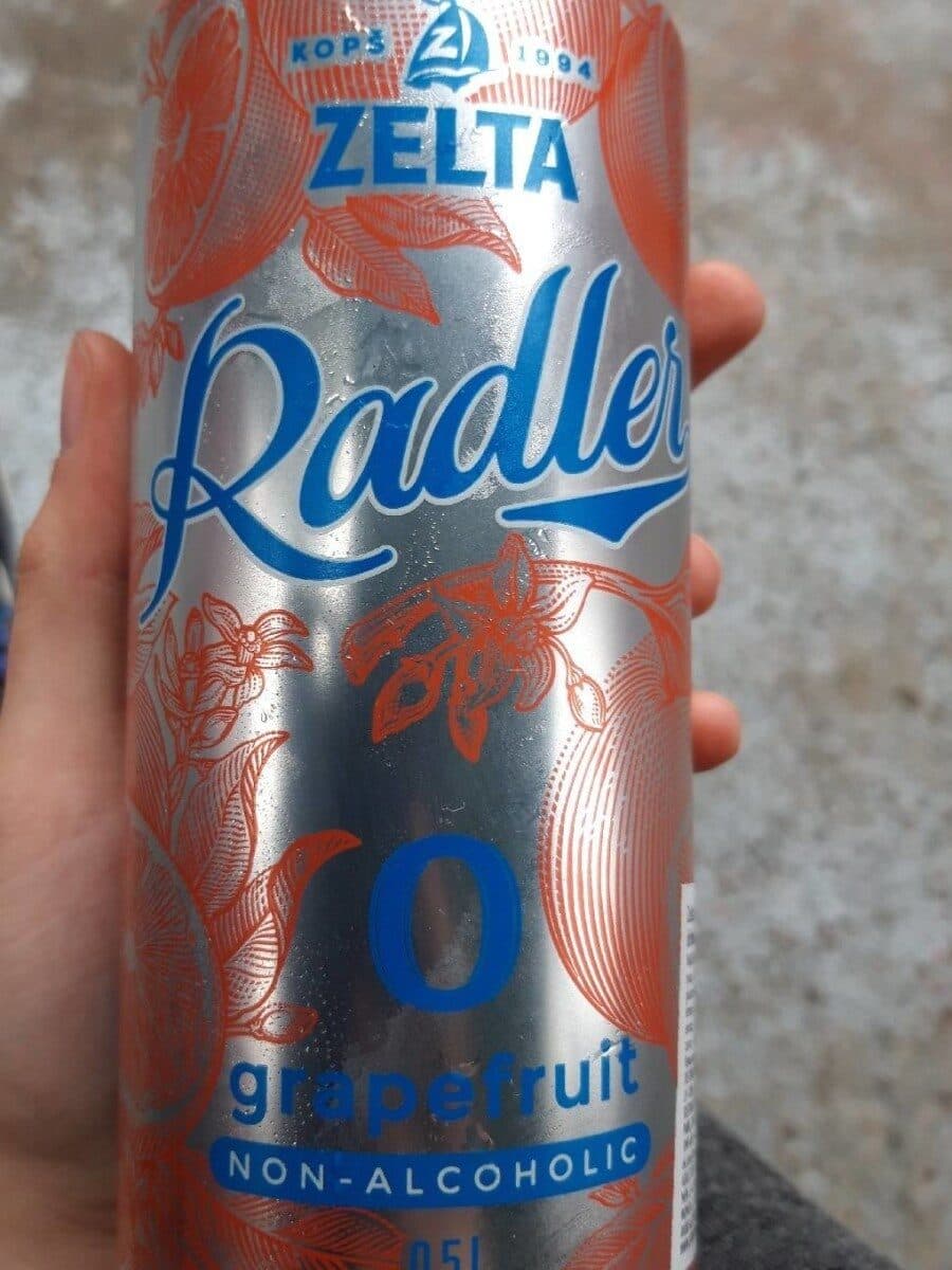 Zelta radler packshot