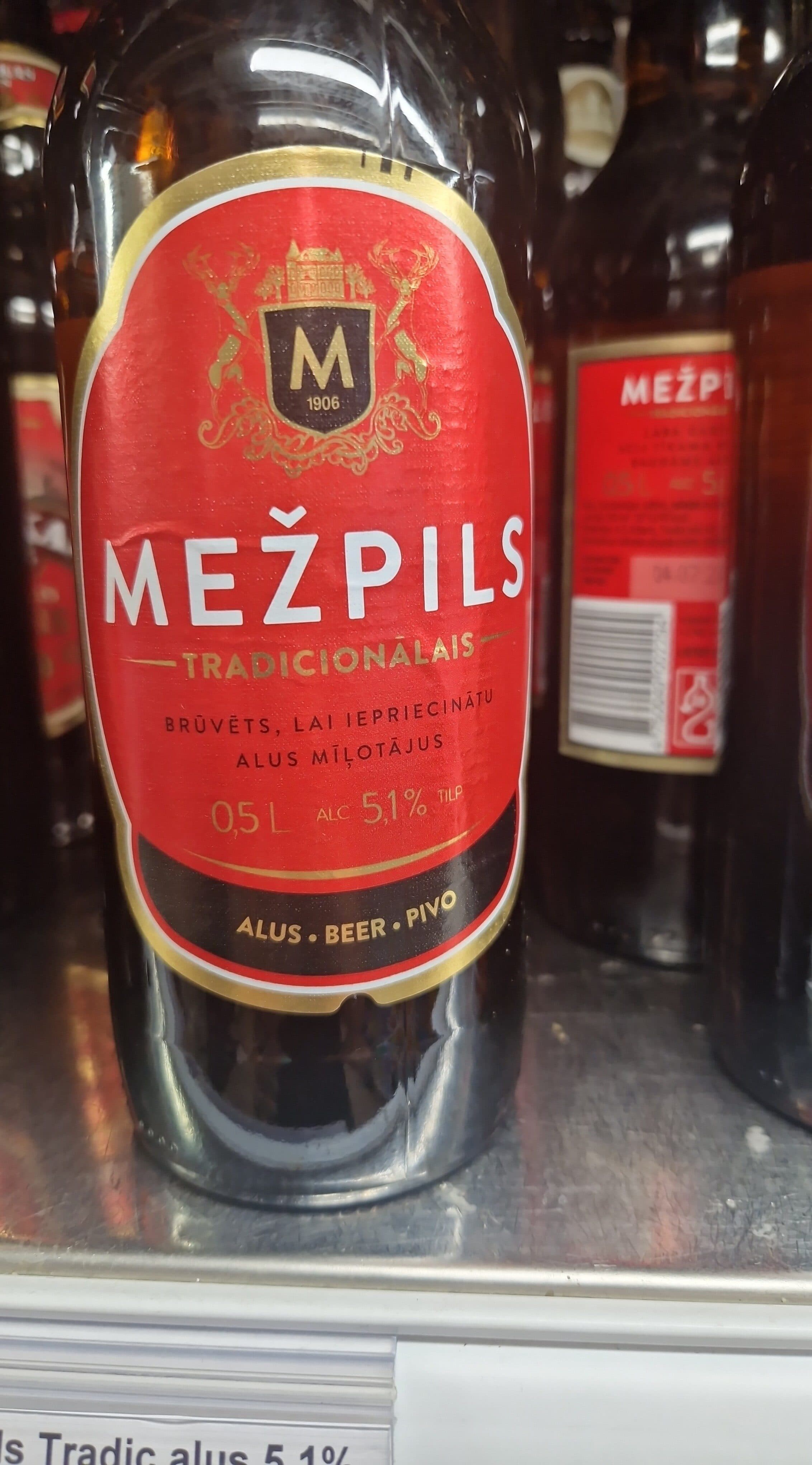 Mežpils Beer packshot
