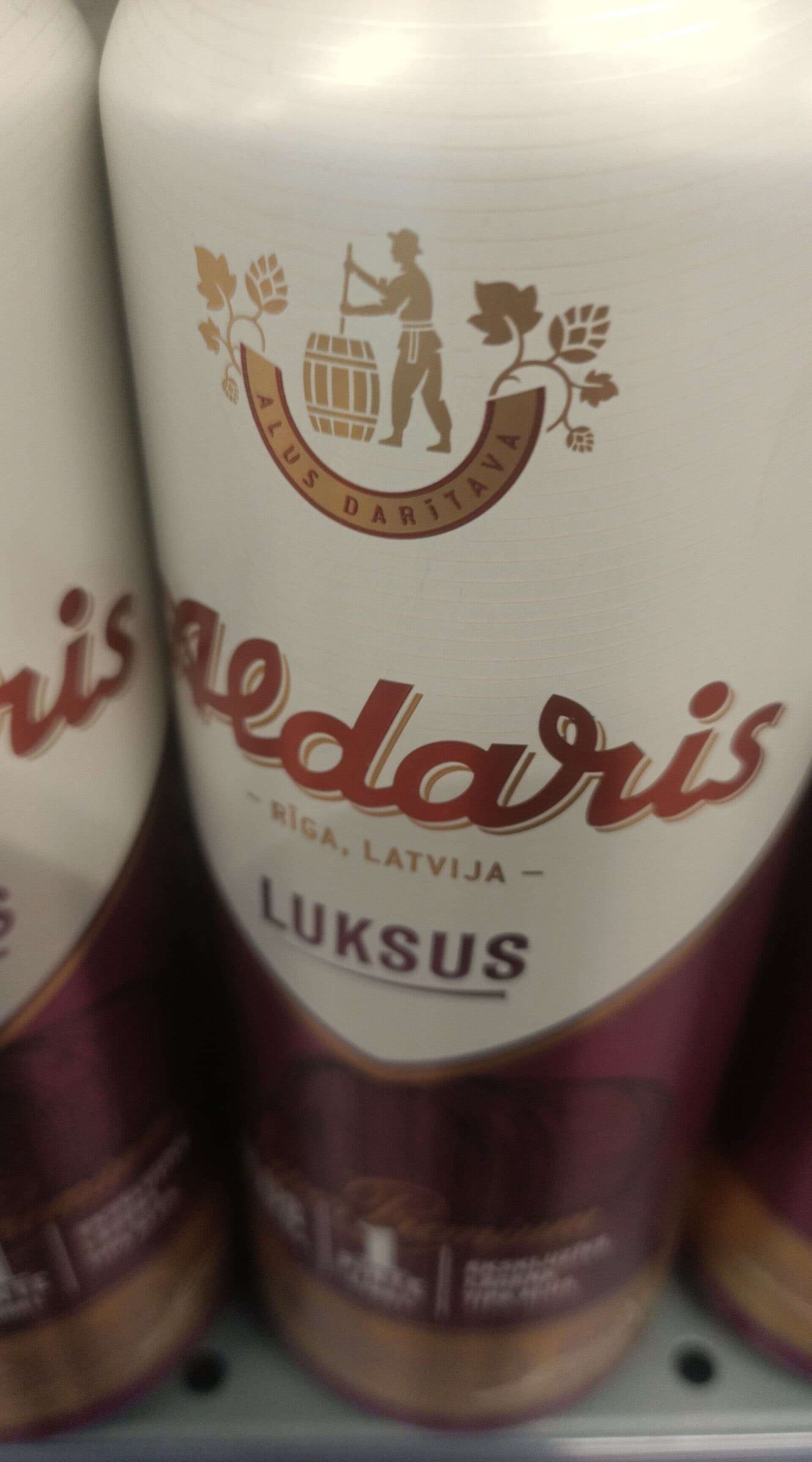 Aldaris Luksus packshot