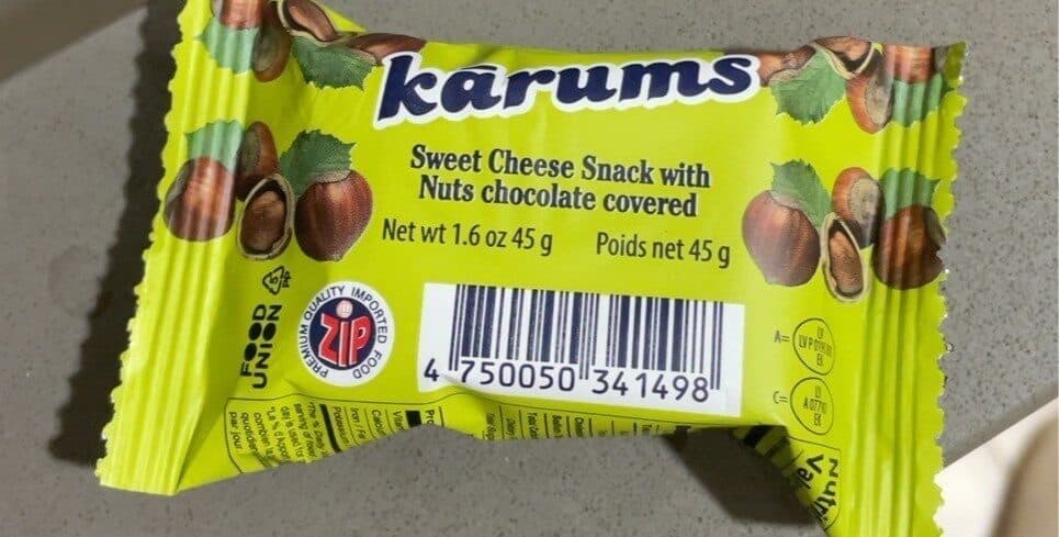 kārums Ореховый сырок packshot