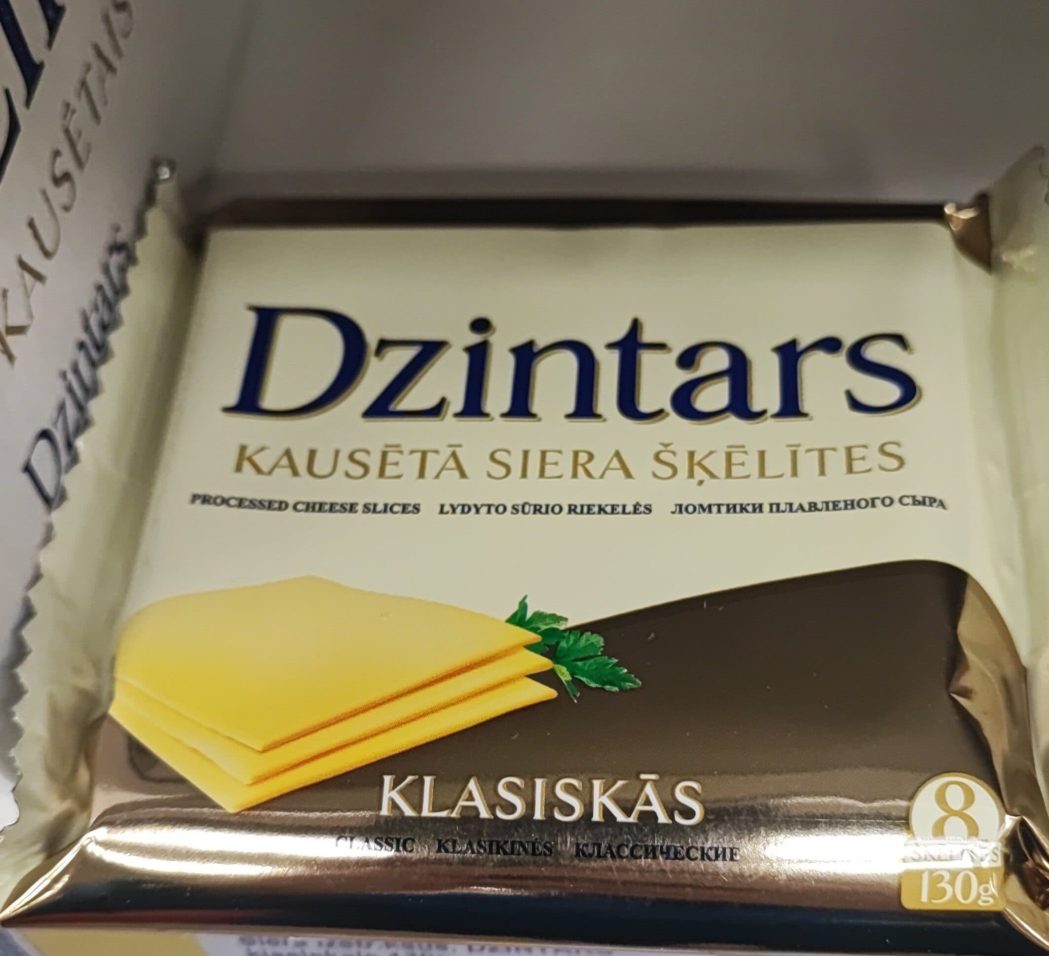 Dzintars siers kaus.šķēlēs Dzintars klas. packshot