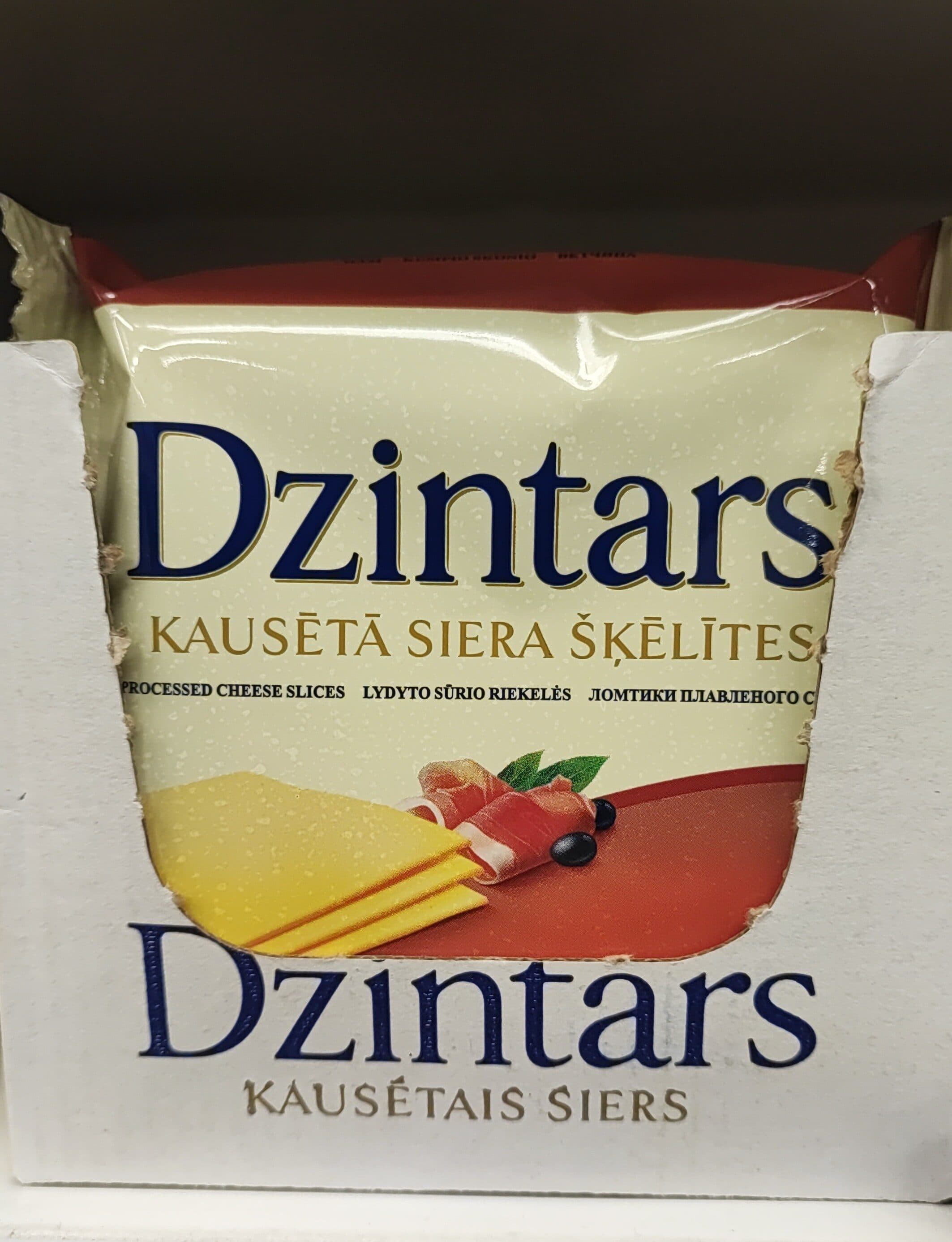 Dzintars siers kaus.šķēl.Dzintars šķiņķi packshot
