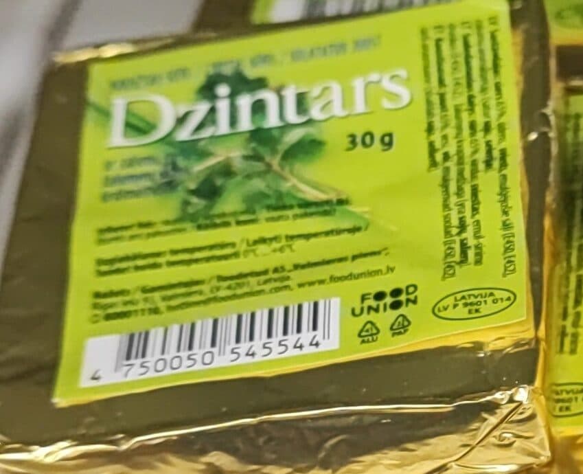 Dzintars packshot