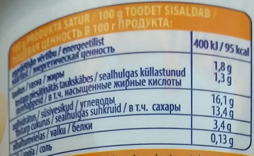 Baltais Jogurts Banānu ar bifido baktērijām packshot