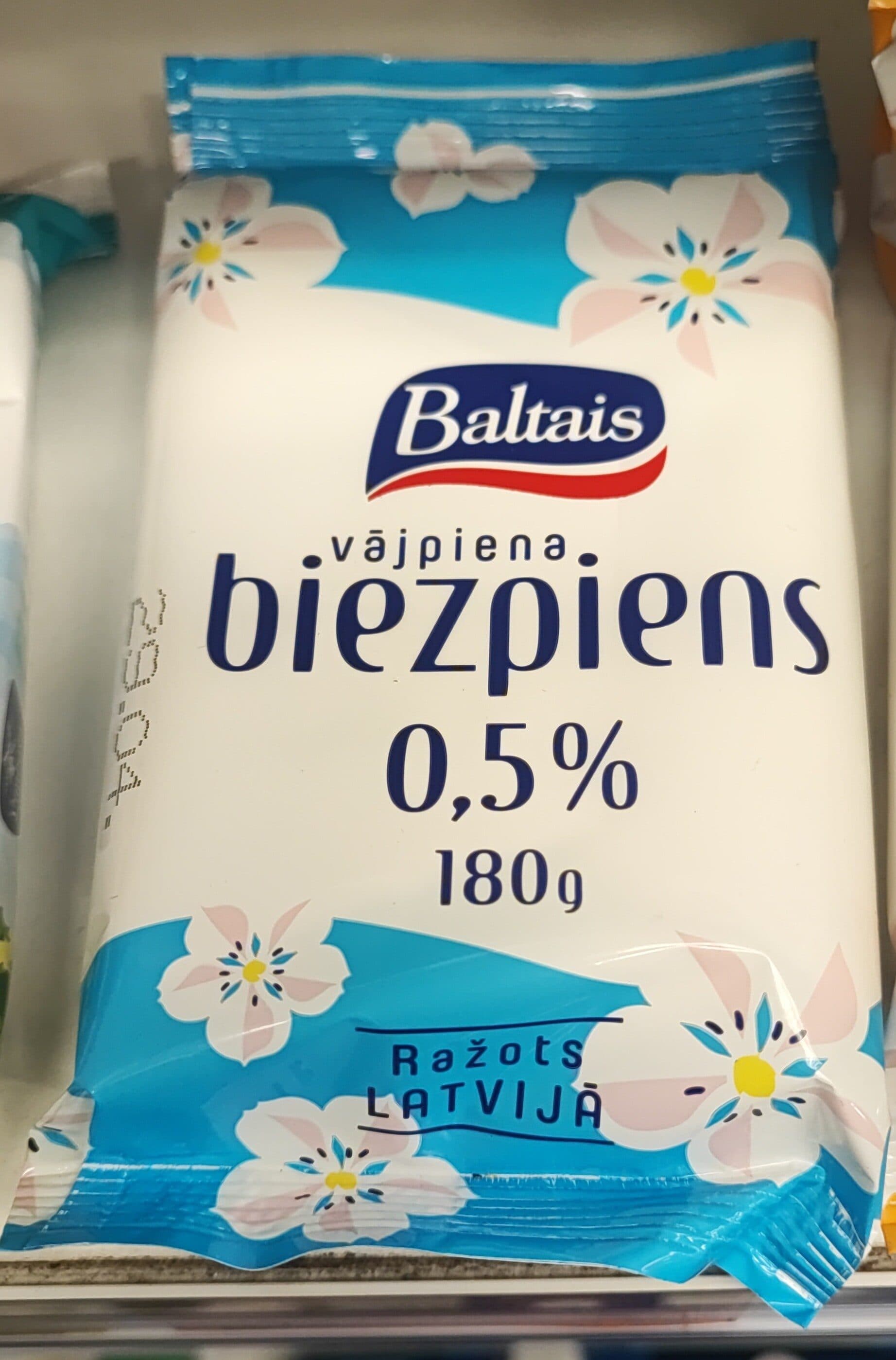 Baltais Biezp.Baltais 0.5% packshot