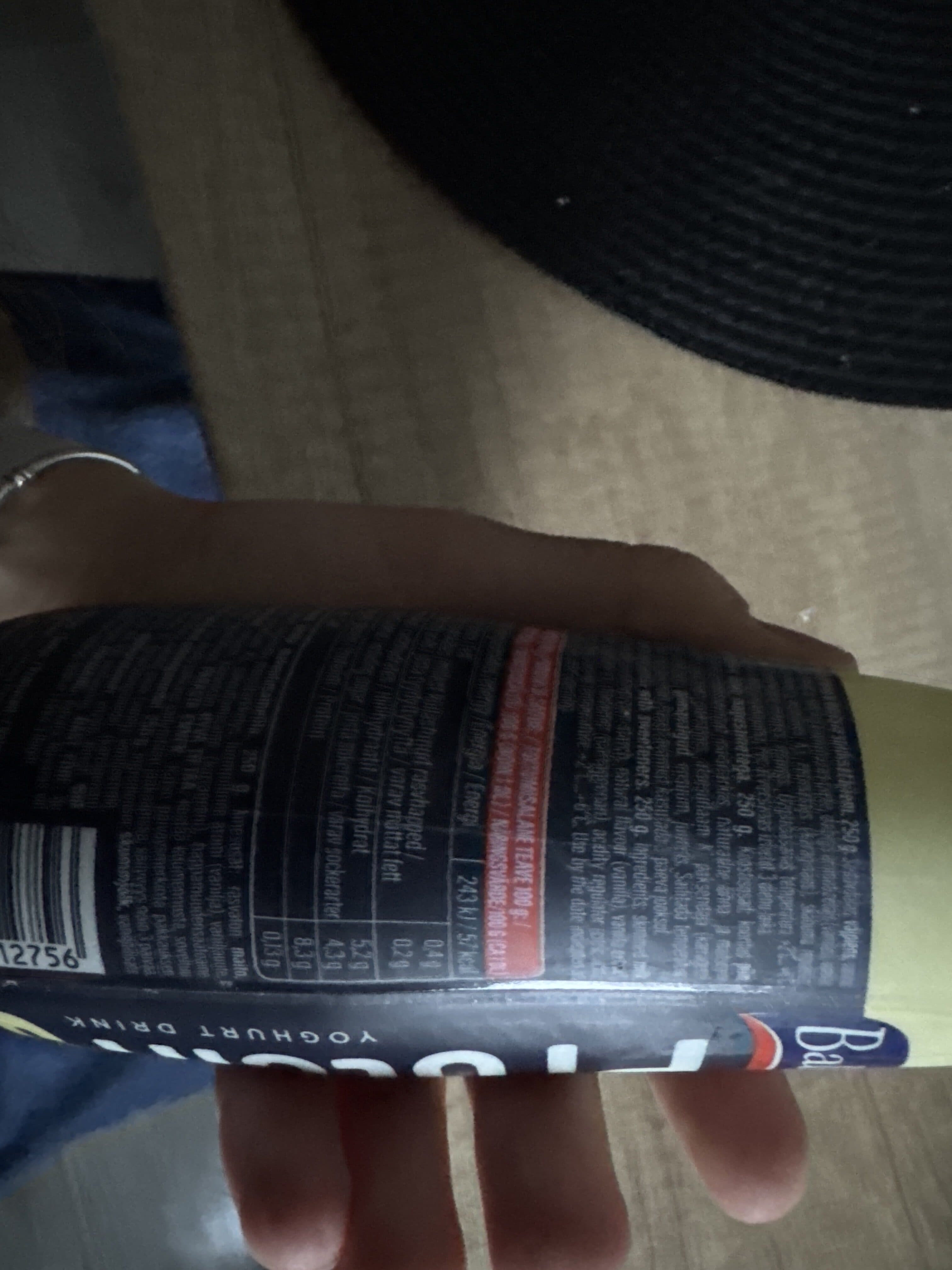 Baltais Protein Yoghurt Drink Vanilla packshot