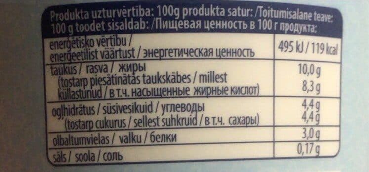 Baltais Turku jogurts packshot