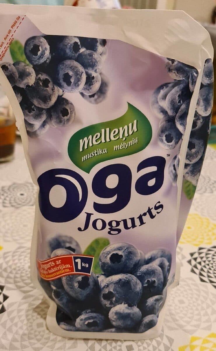 Oga blueberry yogurt packshot
