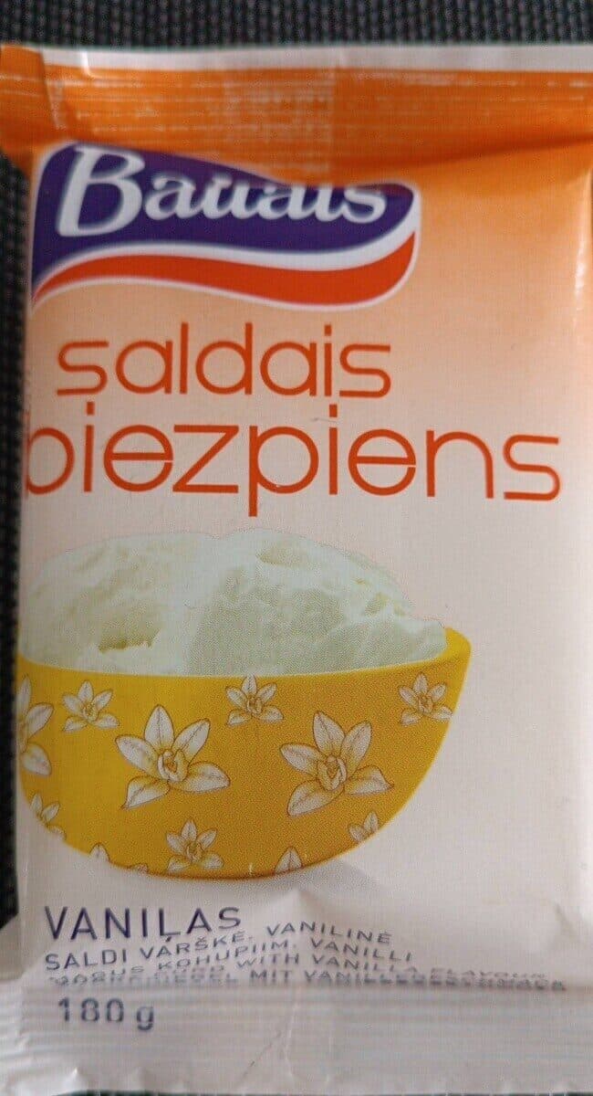 Baltais Saldais Biezpiens packshot