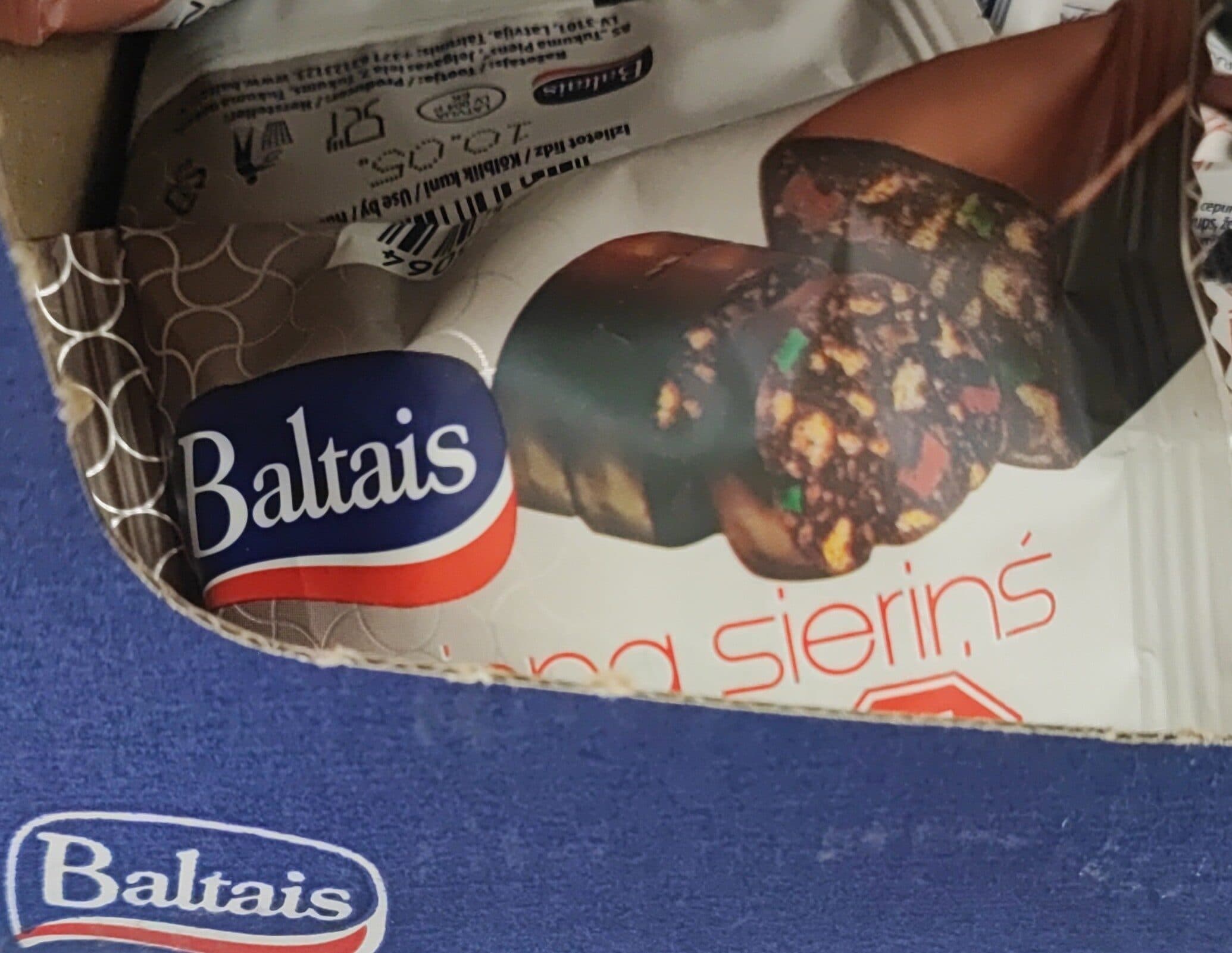 Baltais Biezp.sieriņš saldā brunete packshot