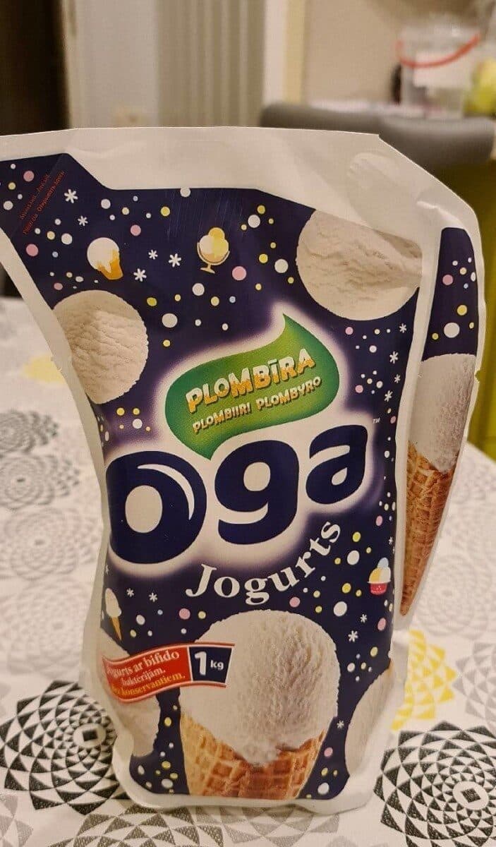 Oga ice cream yogurt packshot