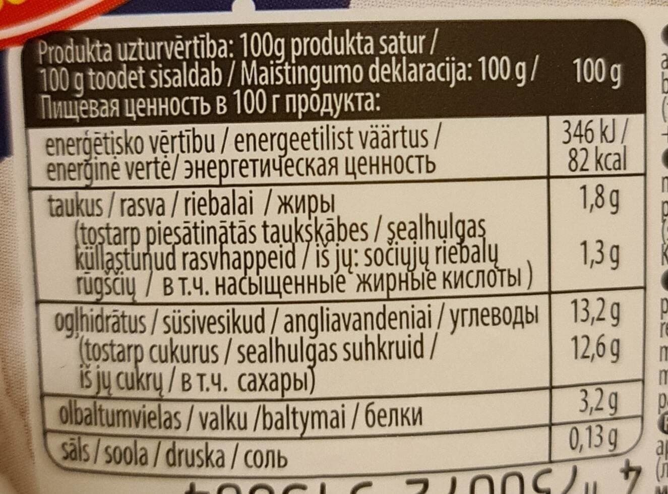 Open Food Facts Oga ice cream yogurt packshot