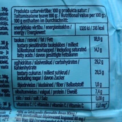 Baltais Deserta Sieriņš Ar Cepumu - Kondensētā Piena Garšu packshot