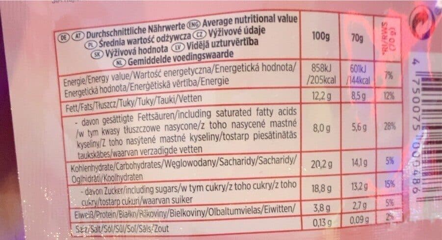 Open Food Facts ICE CREAM BALLS - STRAWBERRY packshot