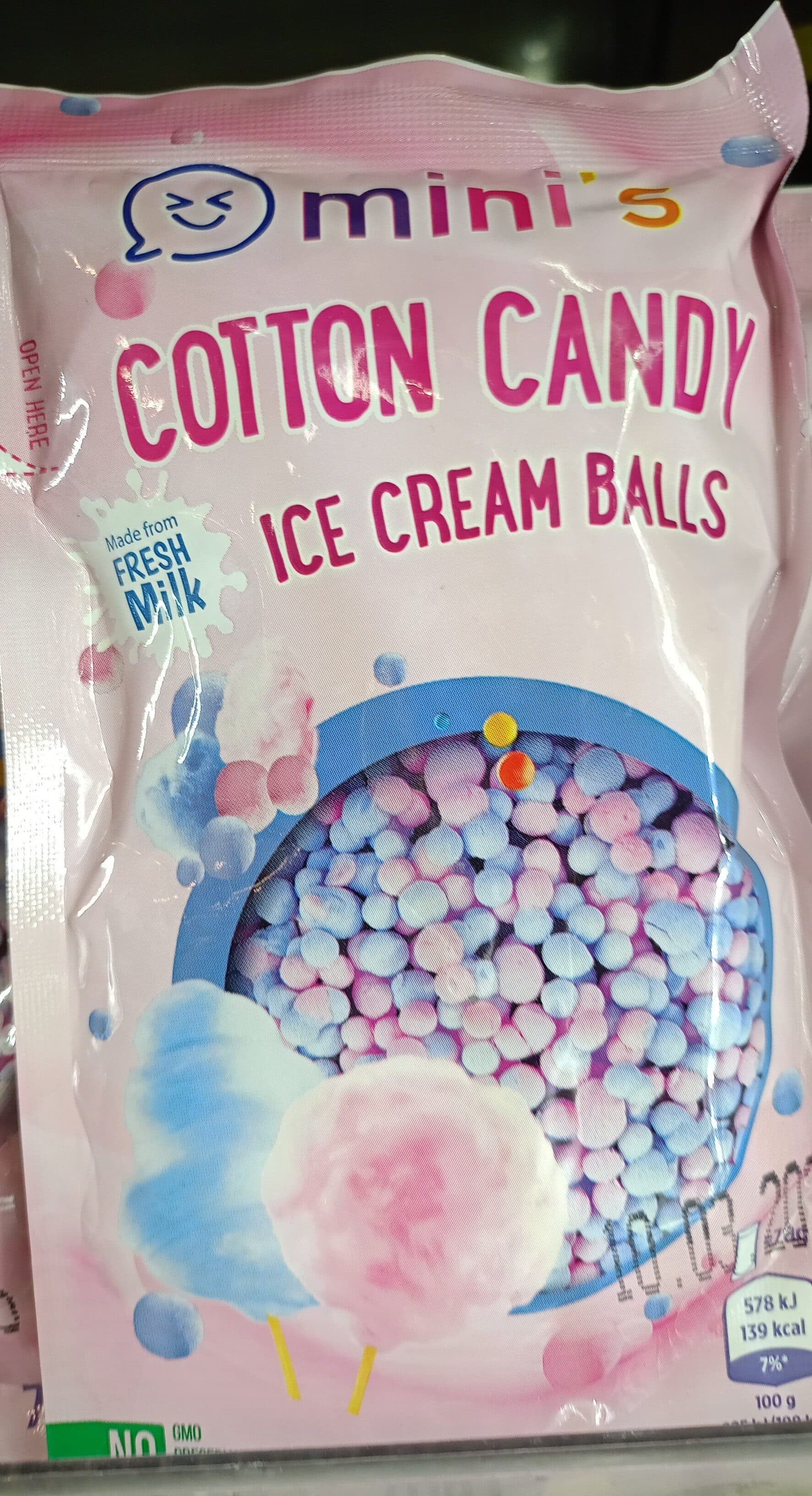 MINIMELT |-C W-COTON CANDY 70G IMP* packshot