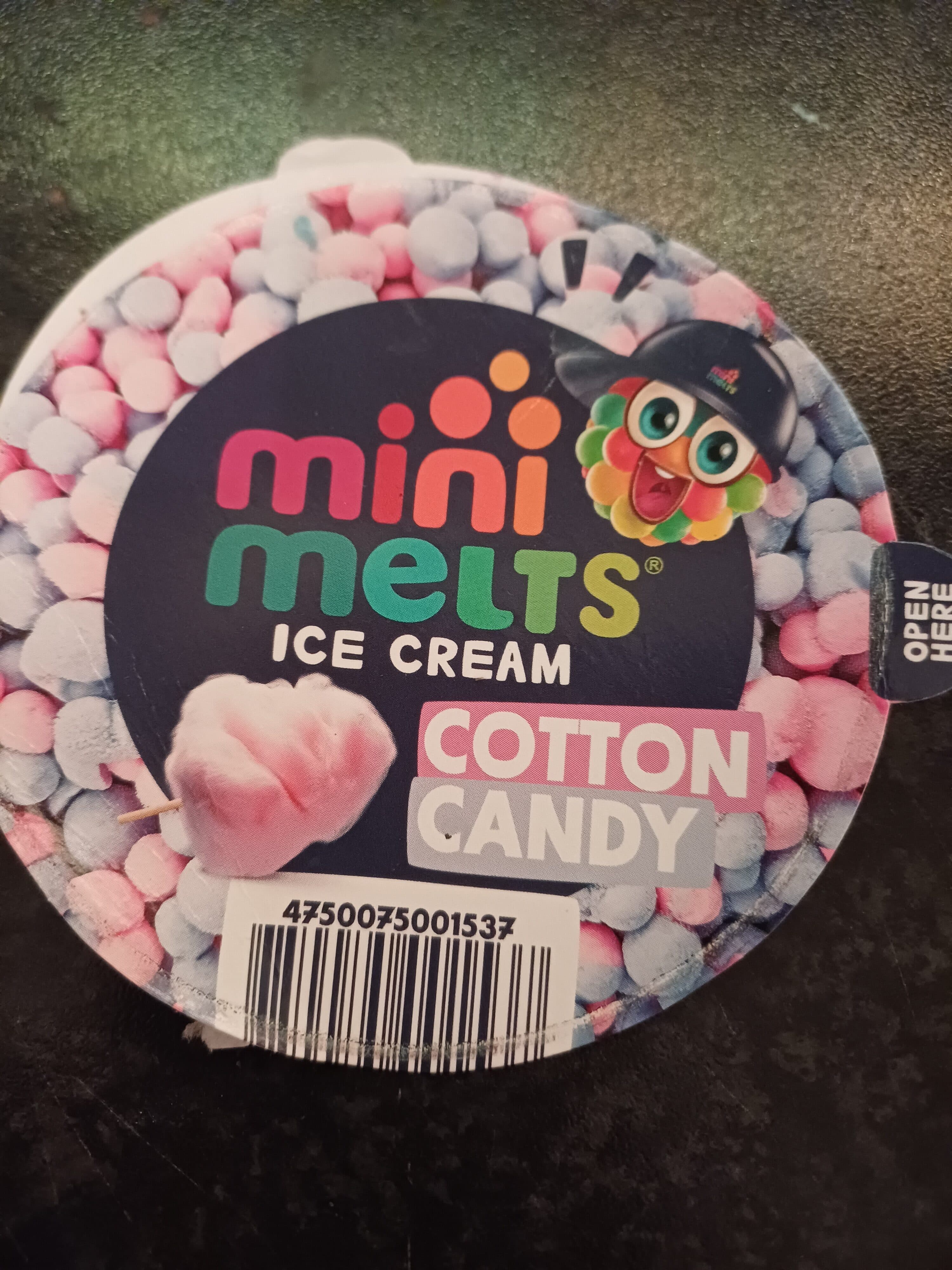 Mini melts Cotton candy packshot