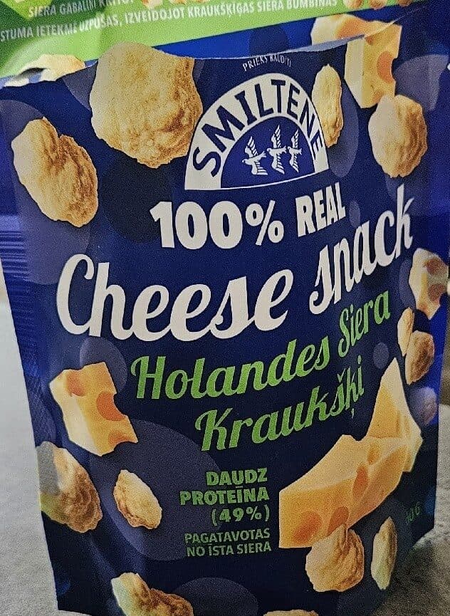 Smiltene Cheese Snack packshot