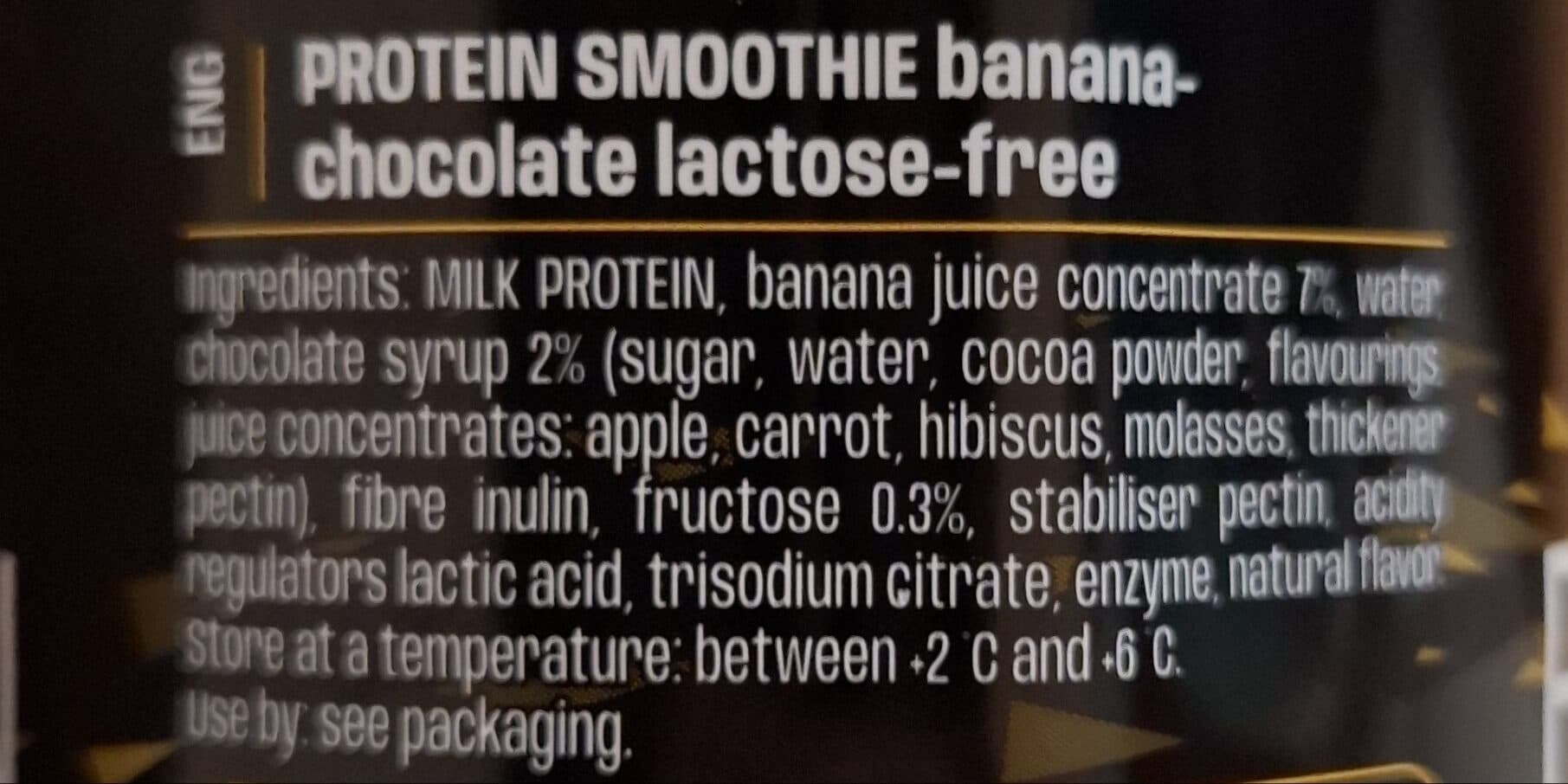 BLUMS POWER PROTEIN SMOOTHIE choco & banana packshot