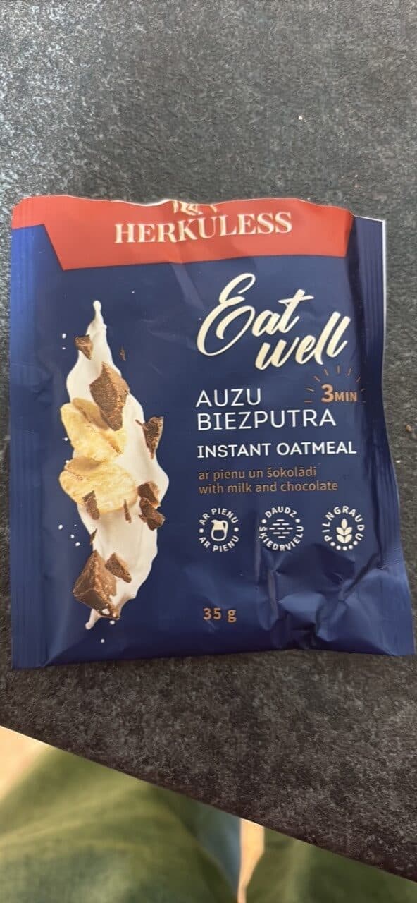 HERKULESS Instant Oatmeal packshot
