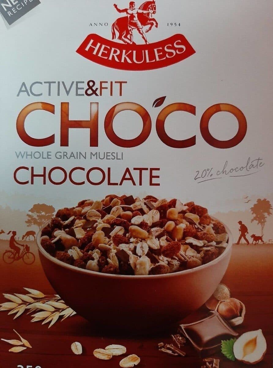 Active&Fit Choco packshot