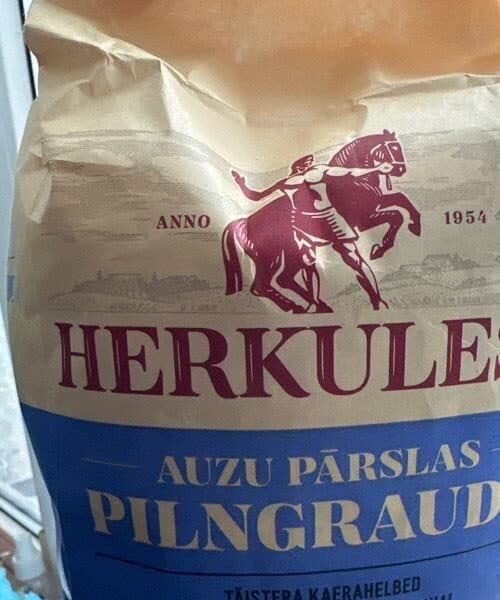 Herkulss Whole grain oats packshot