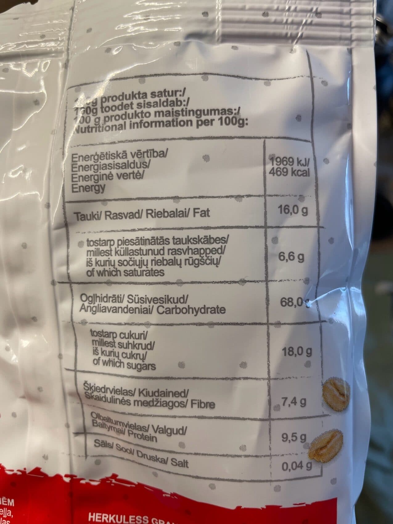 Herkuless Granola packshot