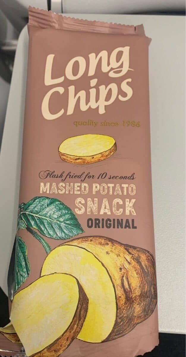 Mashed potato snack Original packshot