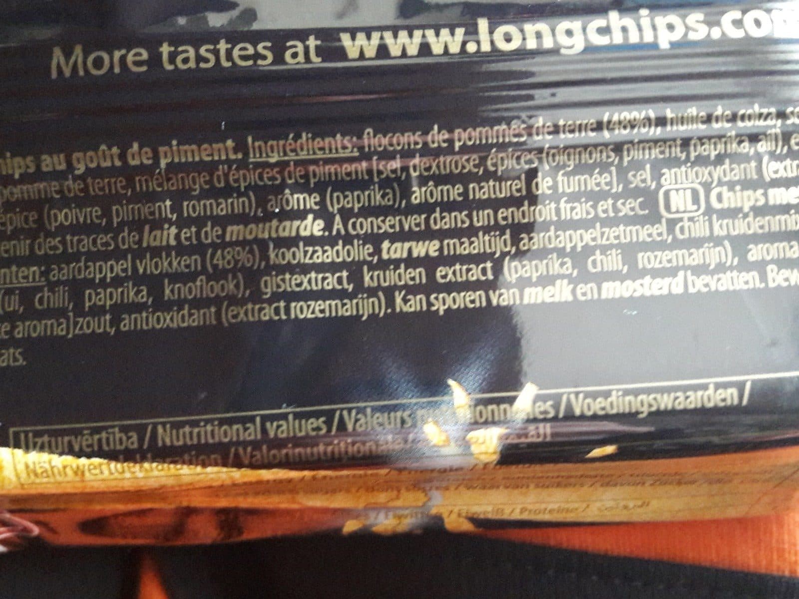 Pernes chips packshot