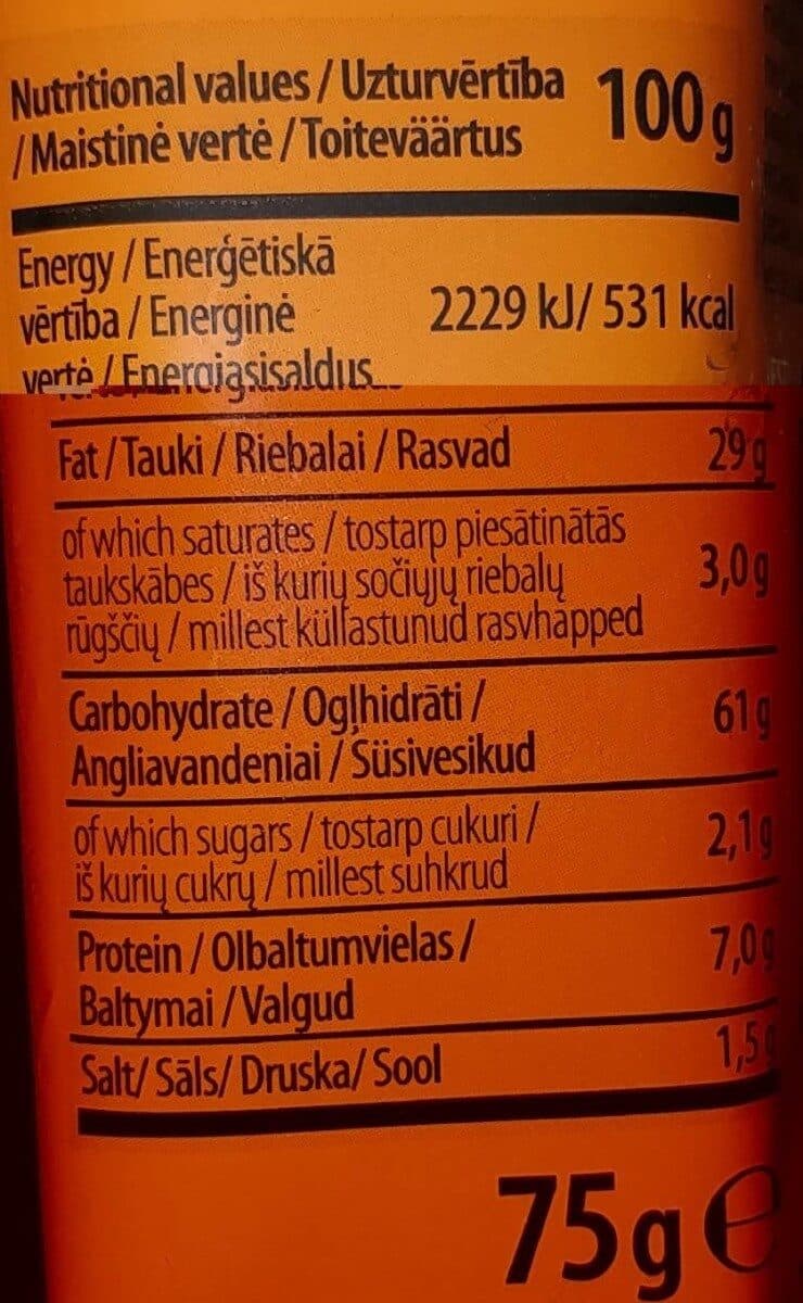 Long Chips Mashed Potato Snack Grilled Paprika packshot