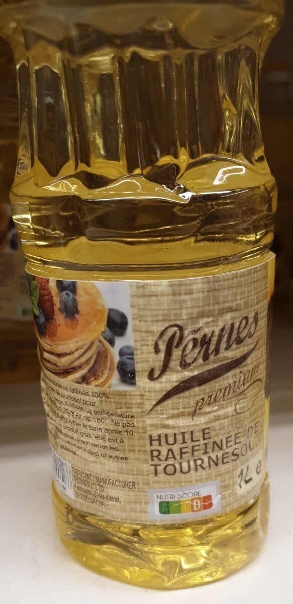 Huile raffinee de Tournesol packshot