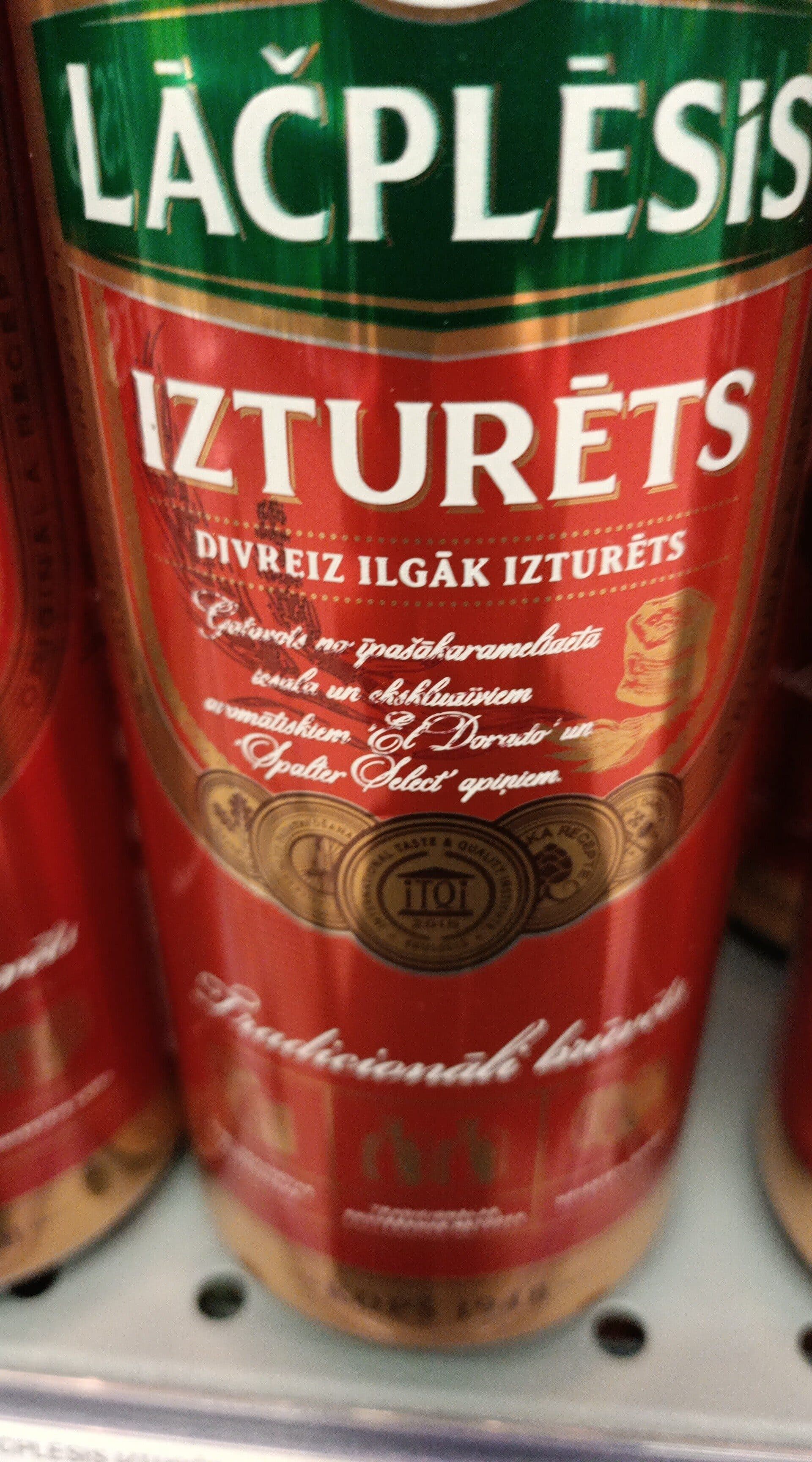 Lāčplēsis izturēts alus packshot