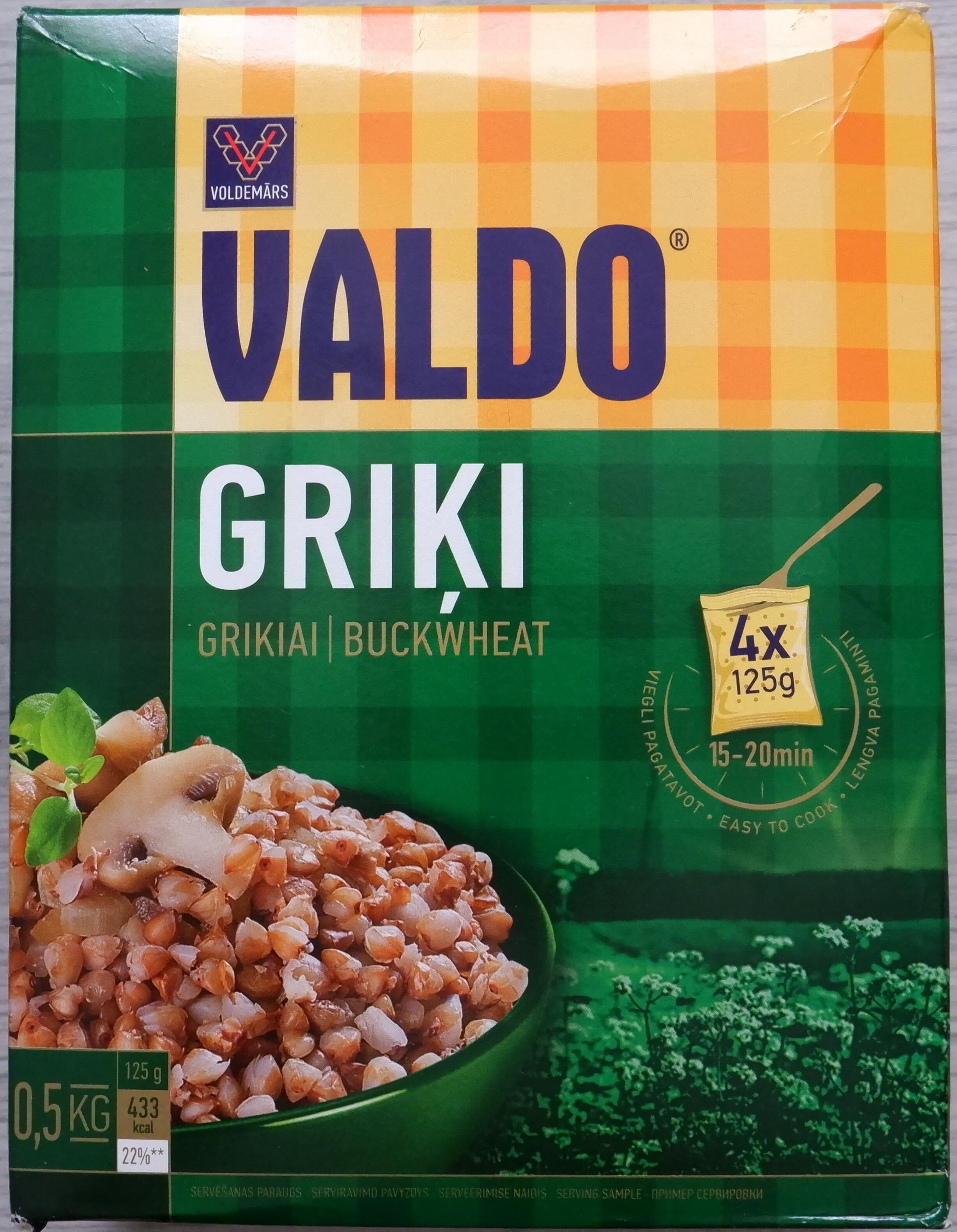 Valdo Griķi packshot