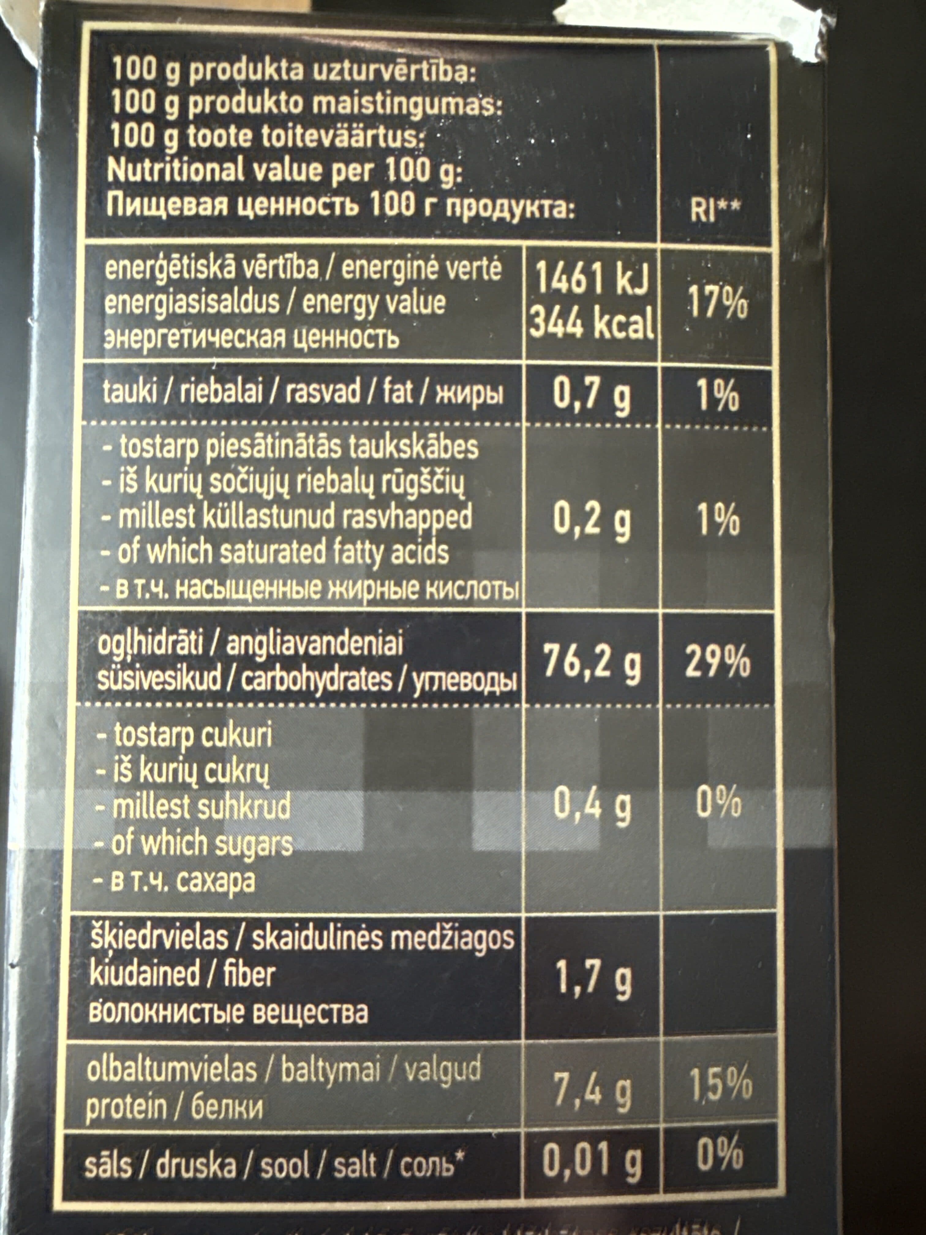 Valdo Basmati Gold Rice packshot