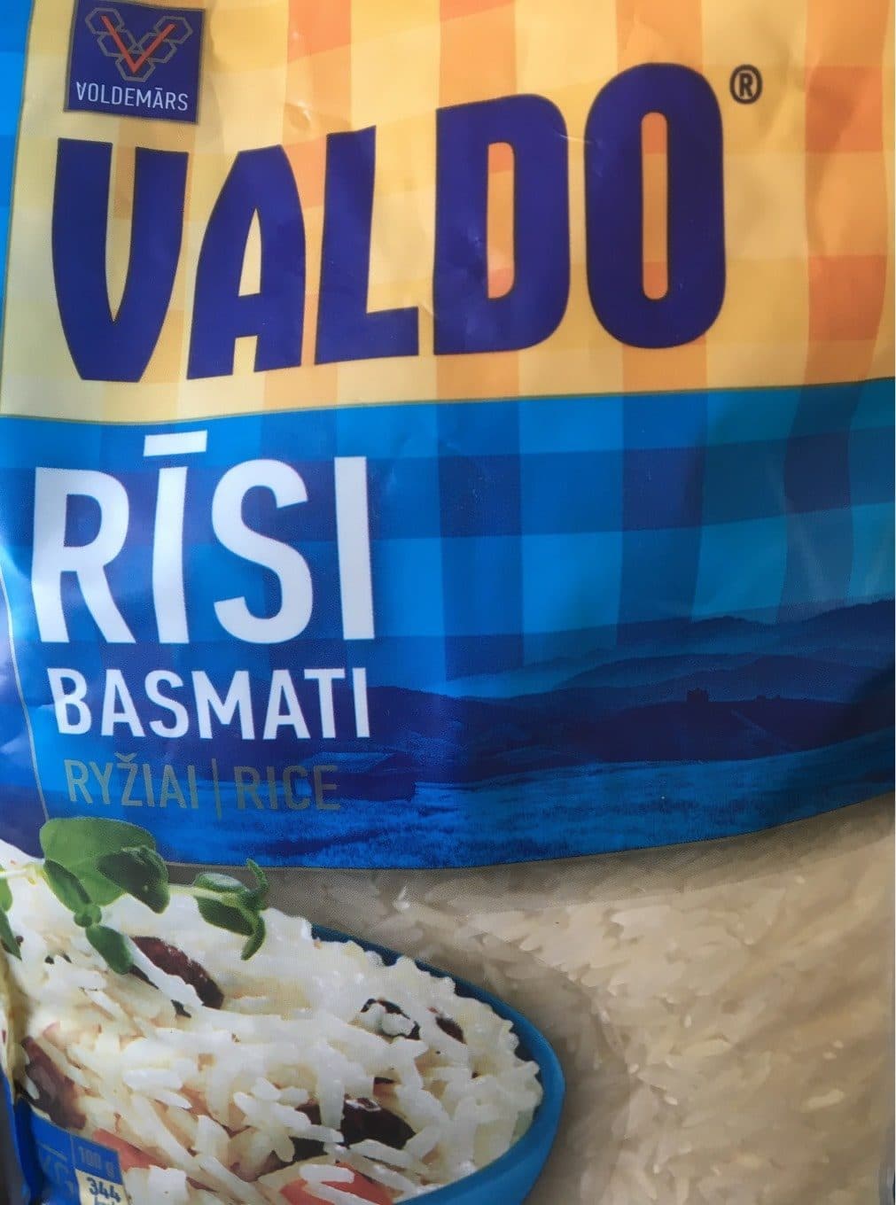 Valdo Rice Valdo Basmati 1KG 1 / 16 packshot