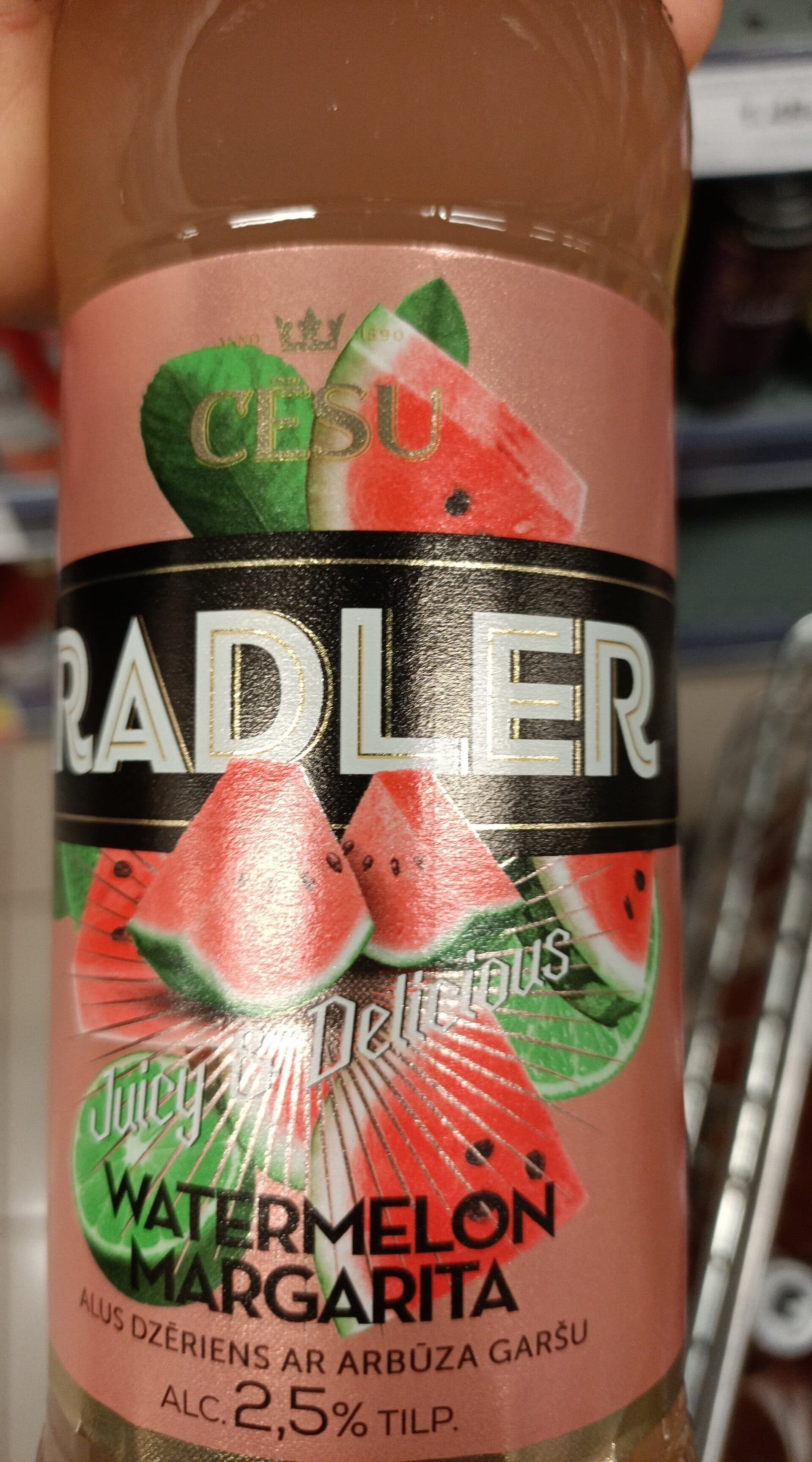 Cēsu Radler watermelon margarita packshot