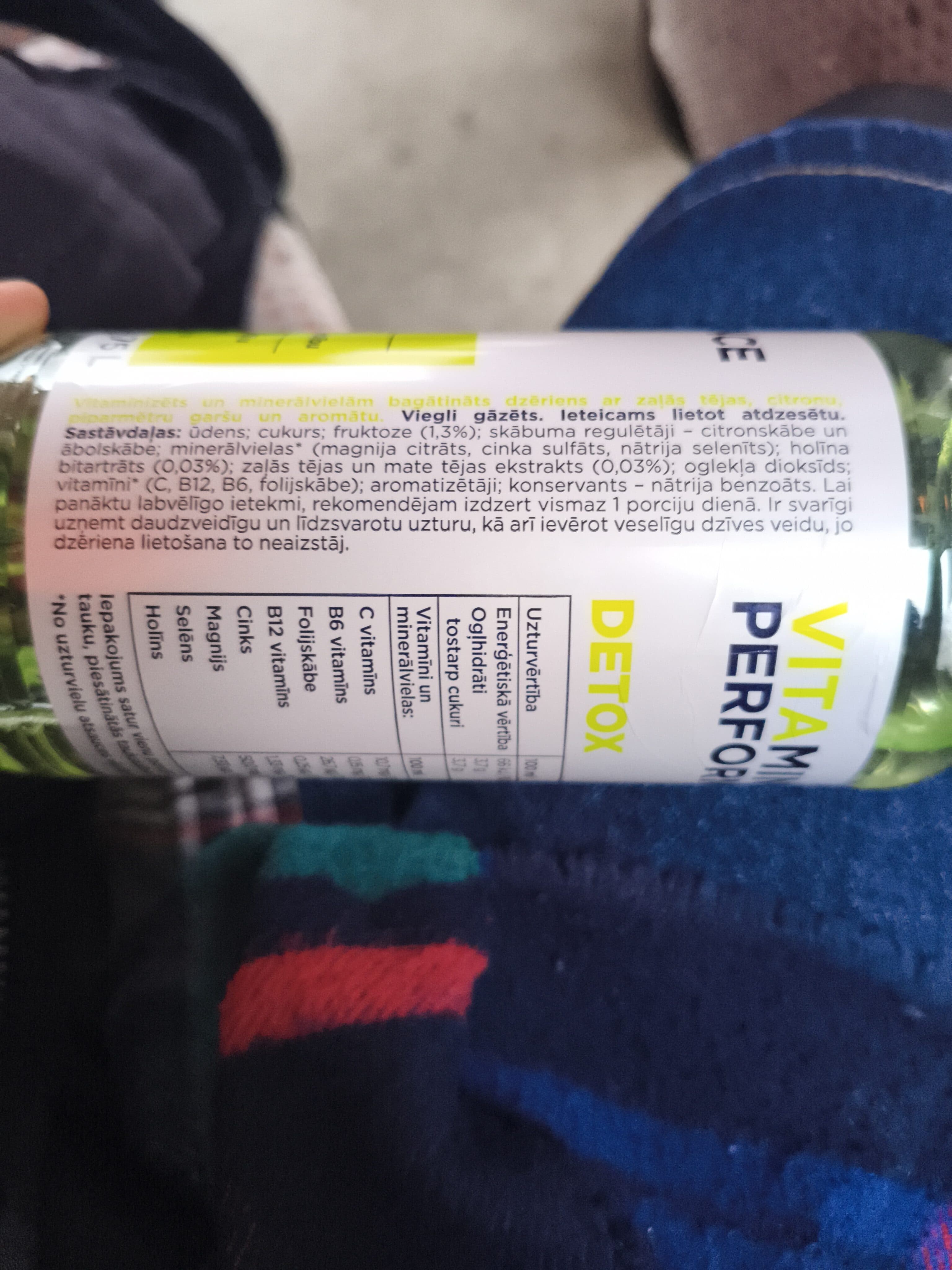 Cēsu alus Vitamin Performance Detox packshot