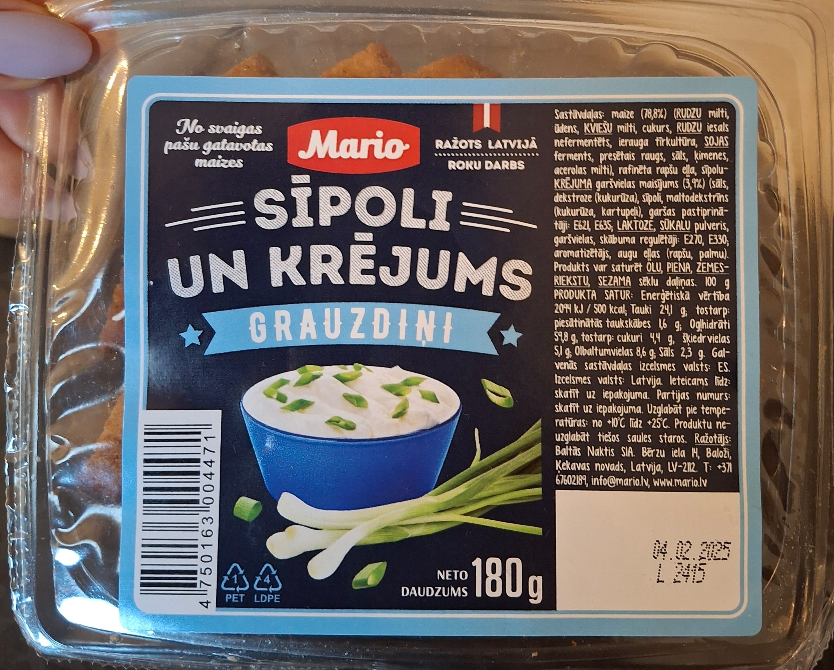 Mario product packshot